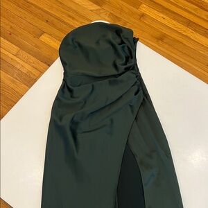 BHLDN Bridesmaid dress or Prom Dress in Emerald Green